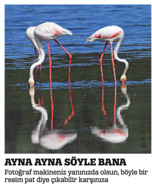 Hem fotoğraf çekiyoruz hem çile